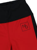 ***CLASSIC COLLECTION*** SIGNATURE RED & BLACK TWO-TONE LEGGINGS