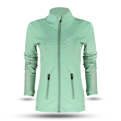 ***ELITE COLLECTION*** Sage Jacket Styled with Mesh Inserts