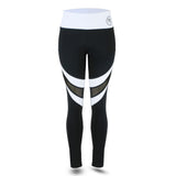 *** ELITE COLLECTION***Plus Size - High-Performance Black and White leggings, with Mesh insert